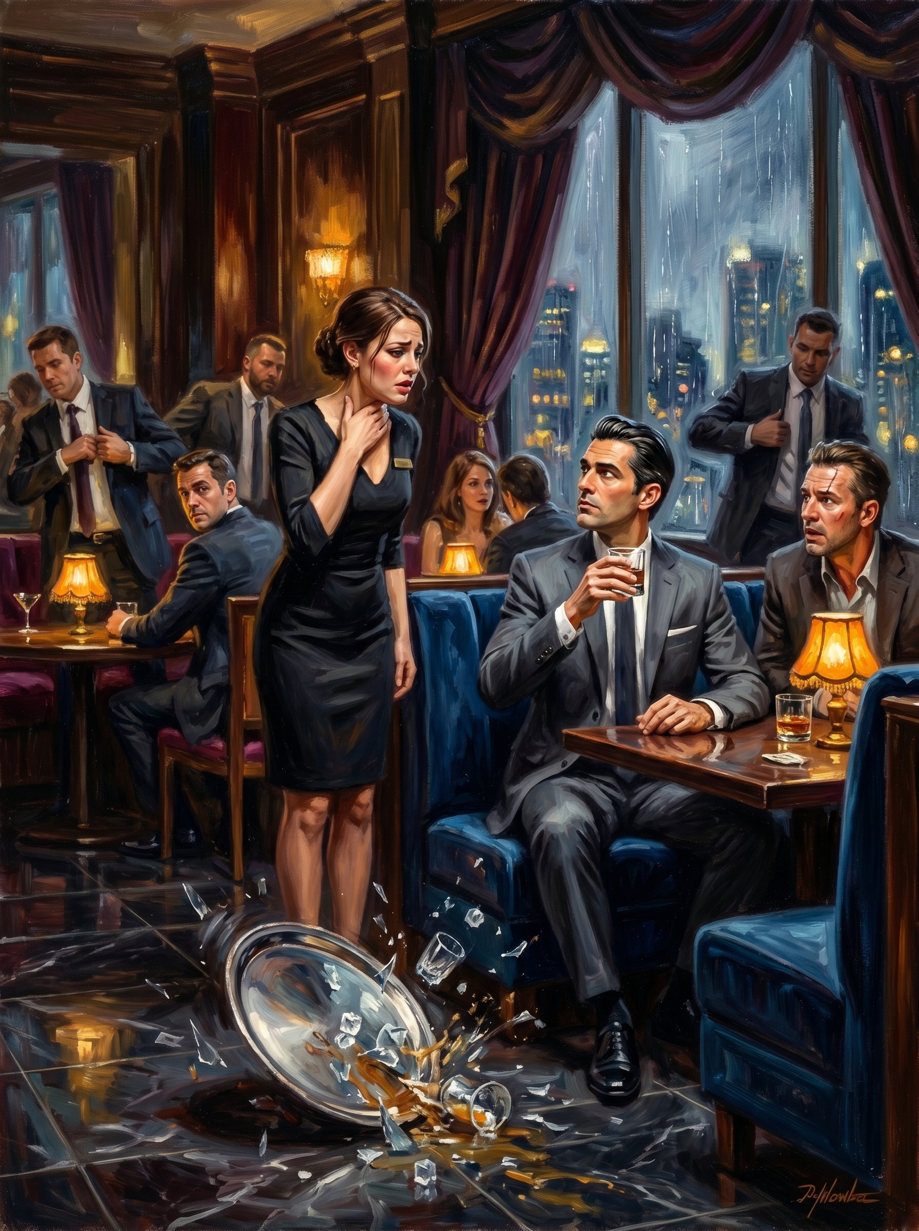 THEY MOCKED THE MAFIA BOSS’S MOTHER IN A FANCY RESTAURANT, UNTIL A YOUNG SERVER STOOD HER GROUND